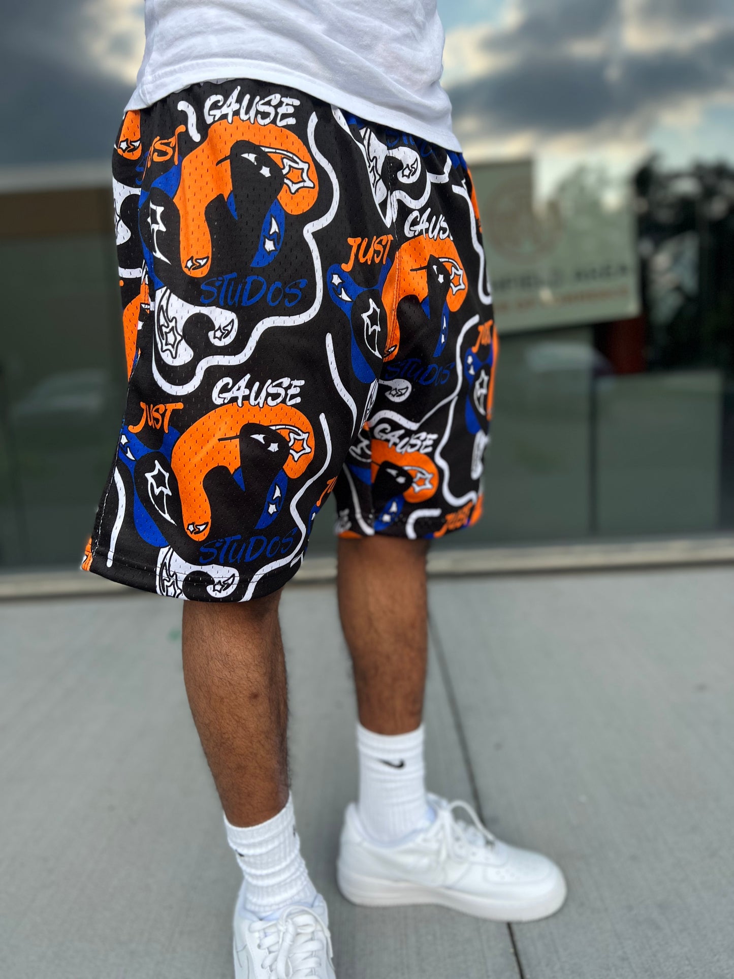 JUST CAUSE STUDIOS SHORTS (Black)