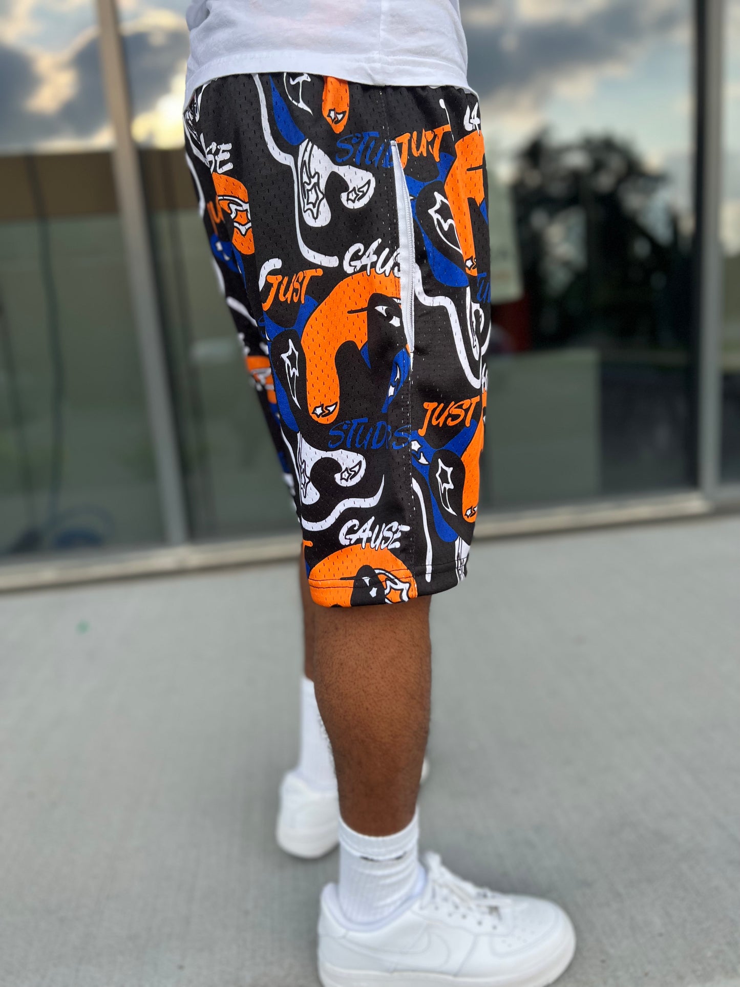 JUST CAUSE STUDIOS SHORTS (Black)