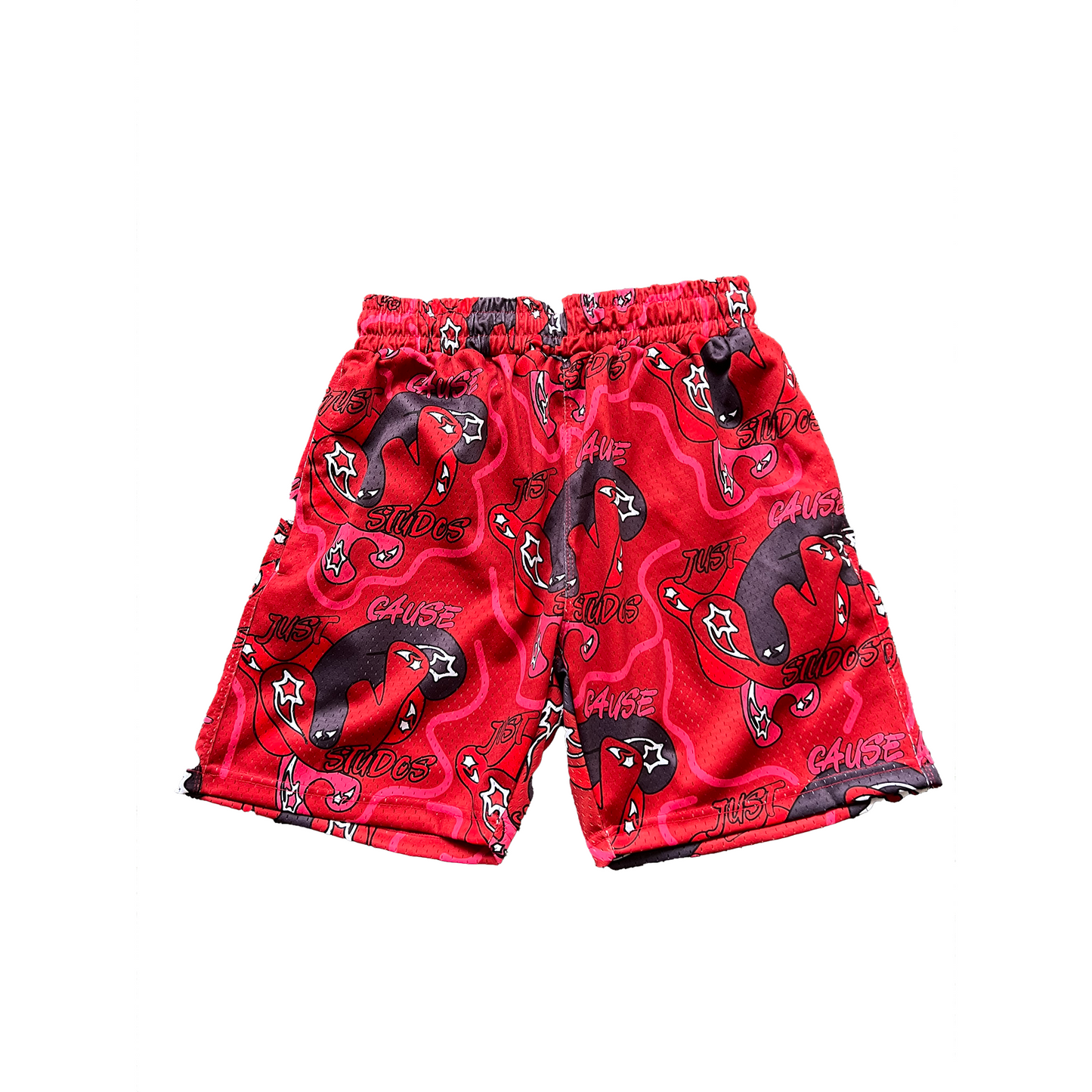 JUST CAUSE STUDIOS SHORTS (Cherry)