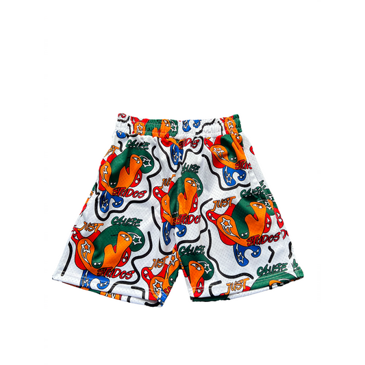 JUST CAUSE STUDIOS SHORTS (White)